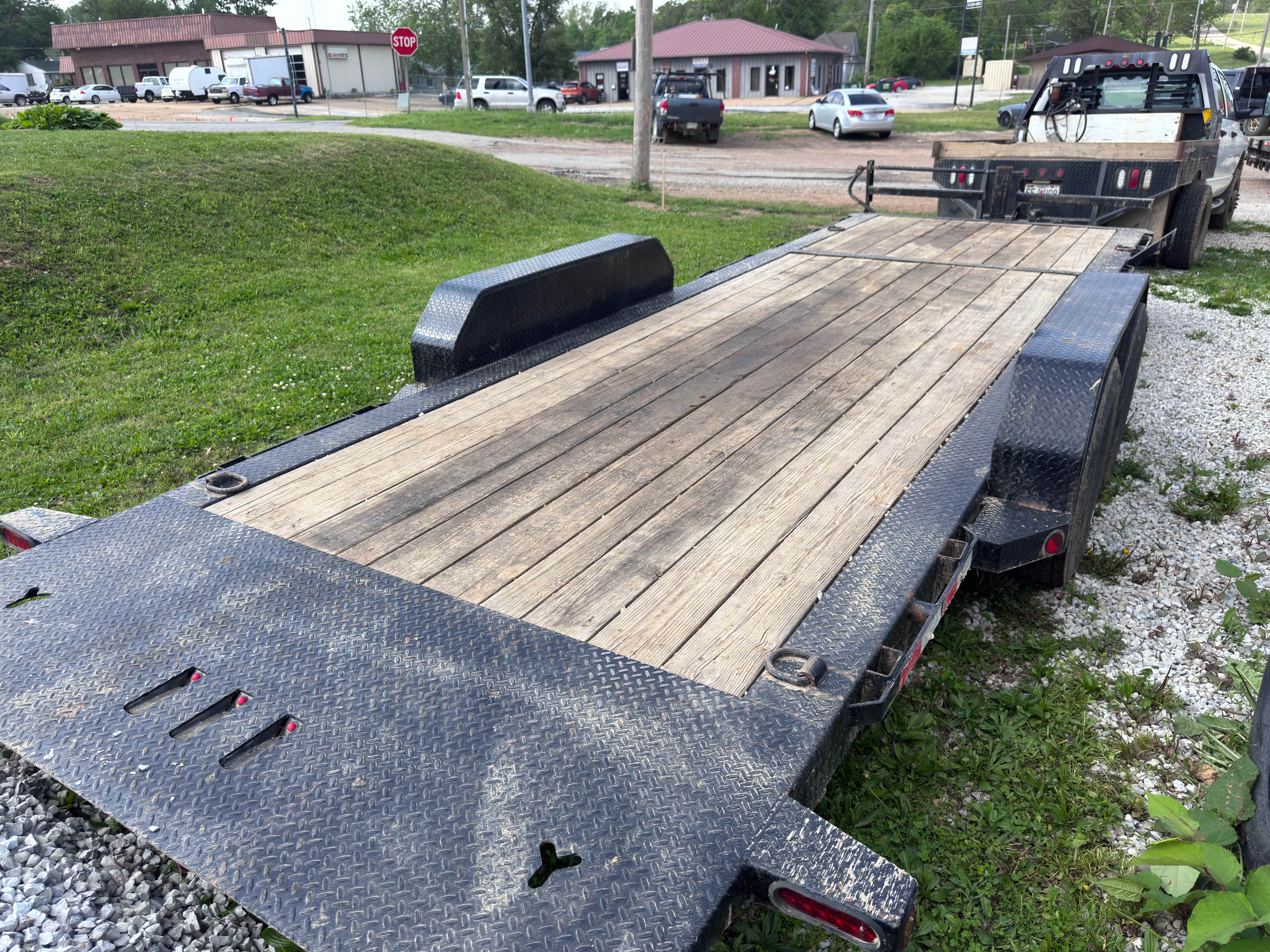 22ft Equipment Trailer view 2