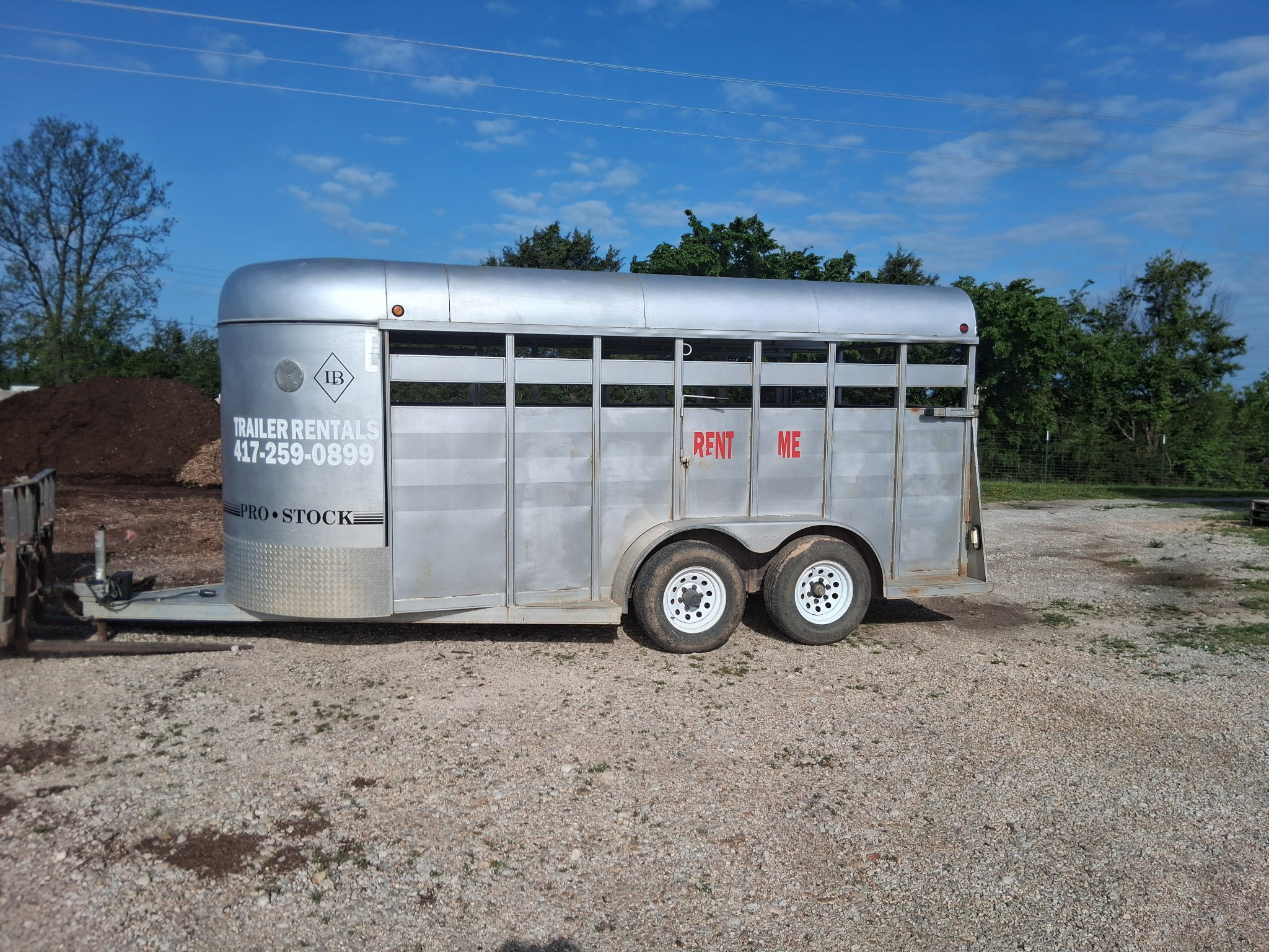 16ft Livestock Trailer
