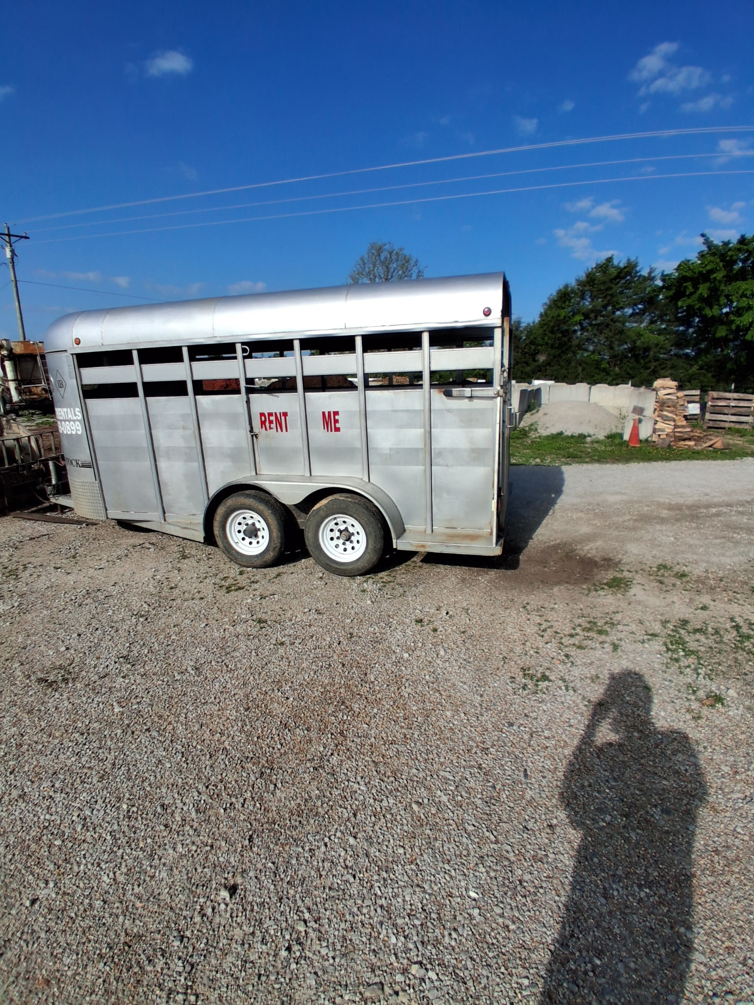 16ft Livestock Trailer view 3