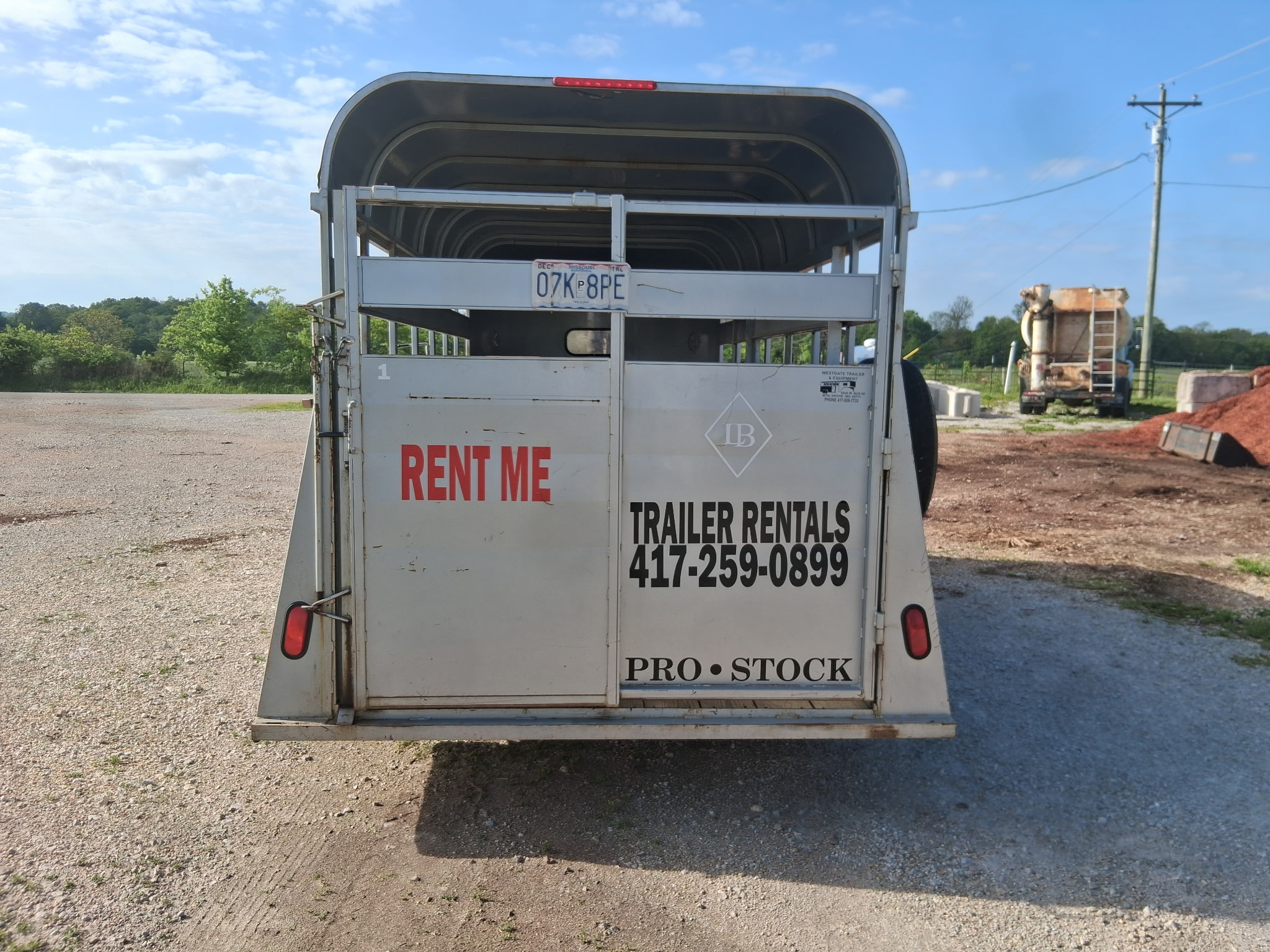 16ft Livestock Trailer view 8