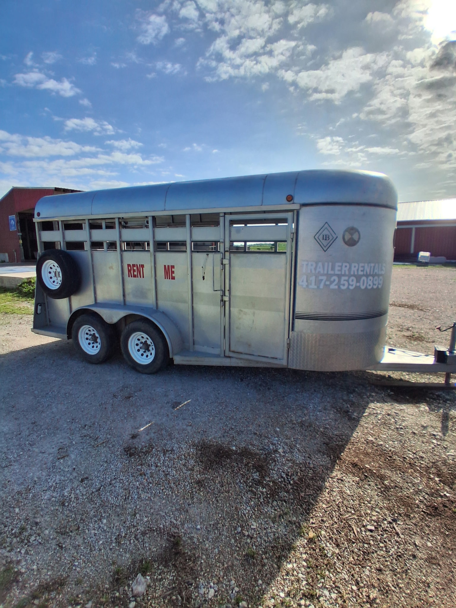 16ft Livestock Trailer view 9